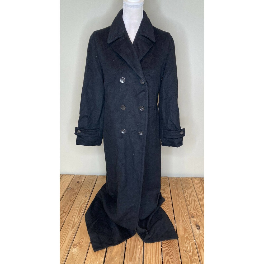 BANANA REPUBLIC Wool Button Up Long Peacoat Small